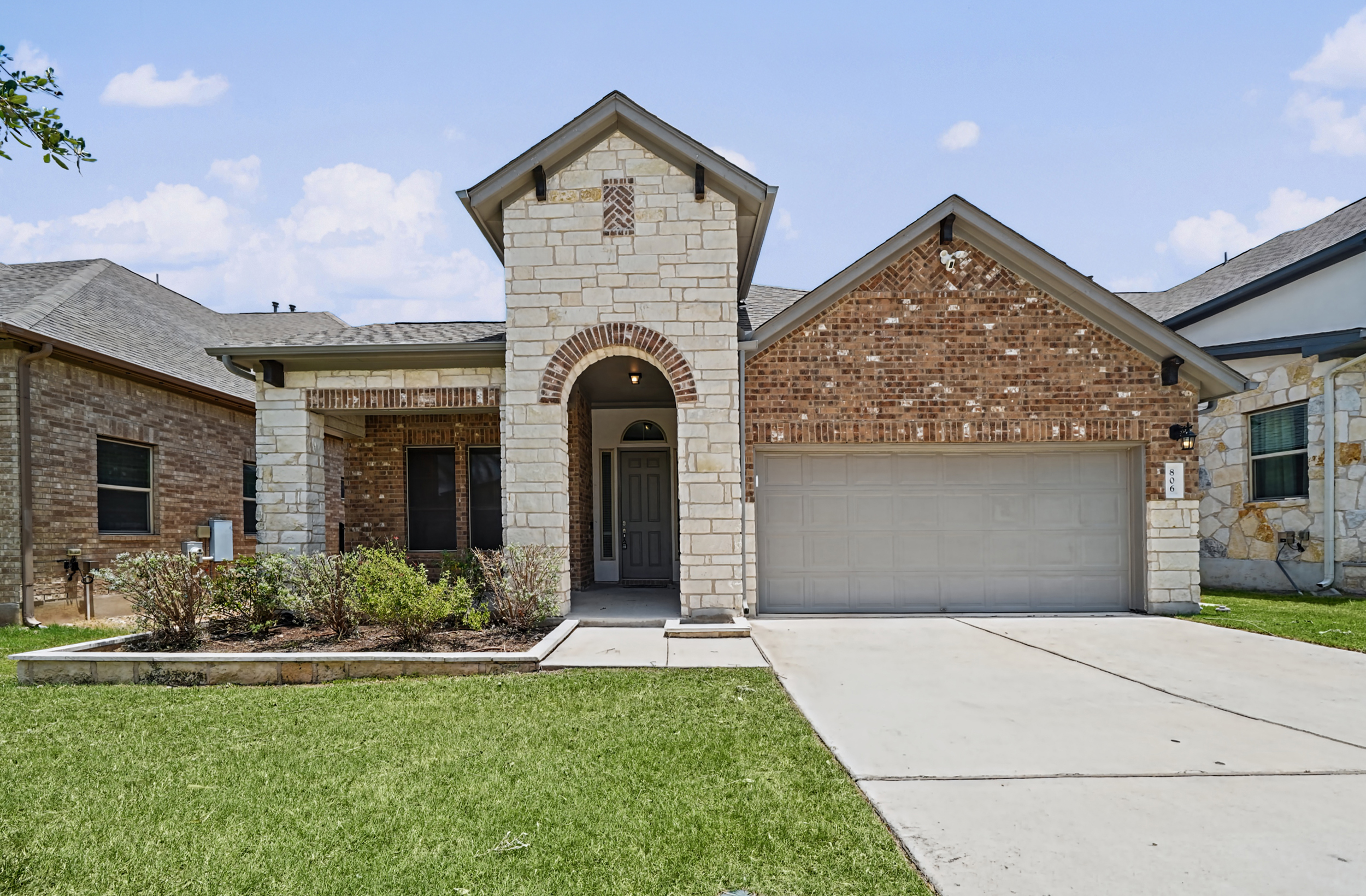 3-bed 3-bath home at 806 Clearwell St in Cedar Park, Texas — Active listing represented by Hannah Mara, REALTOR®